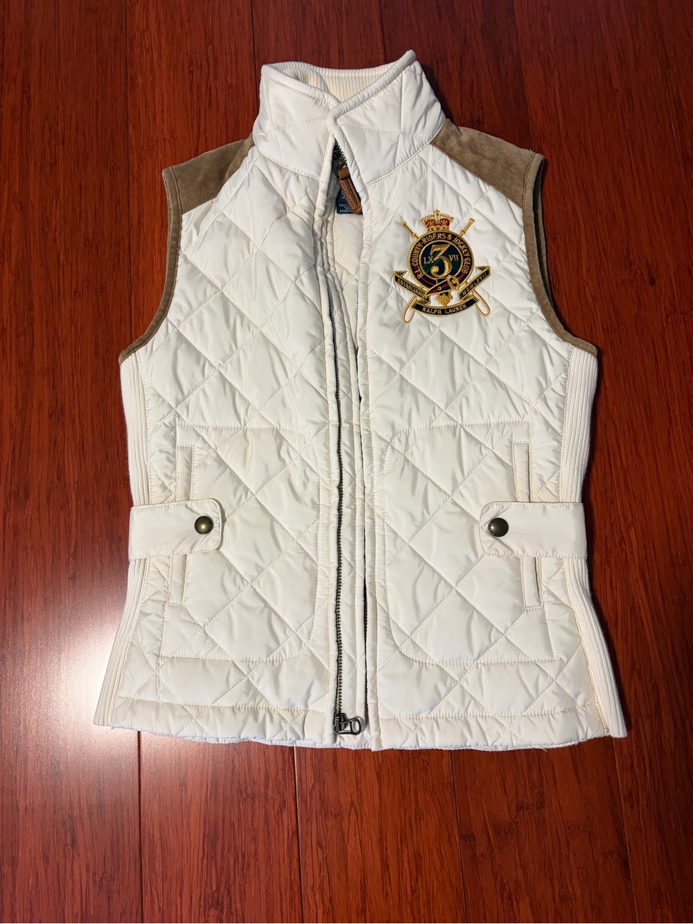 Ralph Lauren Sport Quilted vest, size XS
